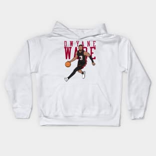 Dwyane Wade Comic Style Kids Hoodie